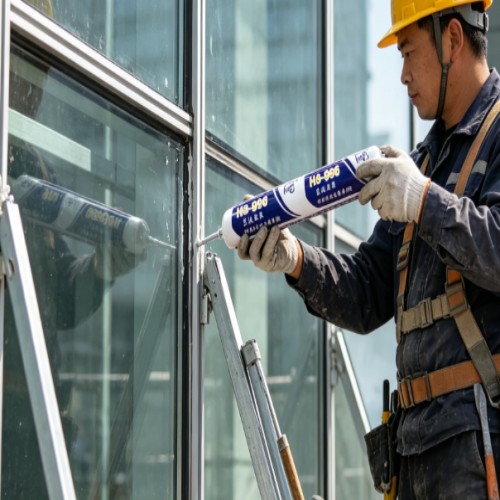 High-grade silicone structural curtain wall sealant