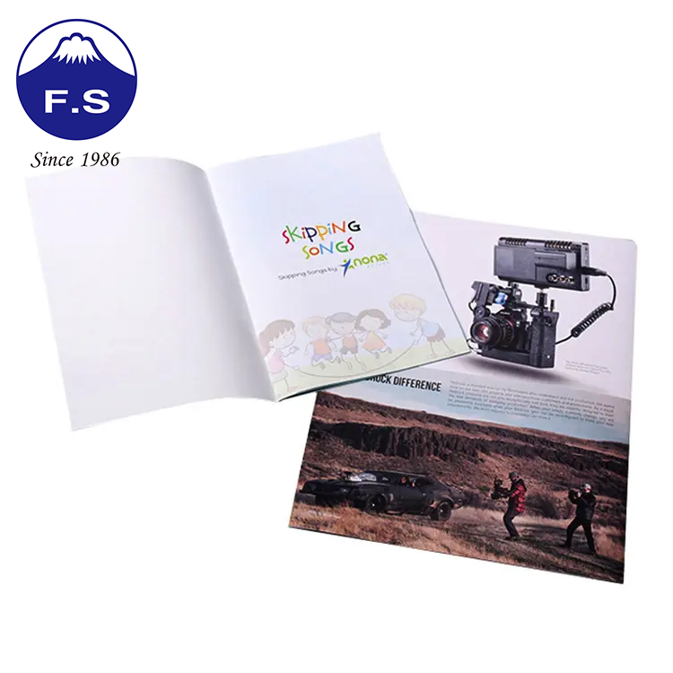 Custom Product Promotion Brochurebookletmanual Printing