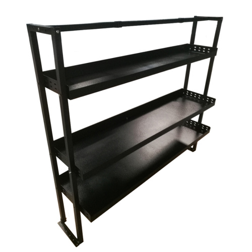 Portable Metal Rack Heavy Duty Four Shelfs Collapsible Storage Metal Rack Manufactory