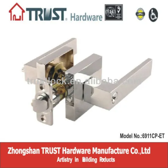 6911CP-ET:Trust Heavy-duty Tubular Zinc Alloy Lever Lock