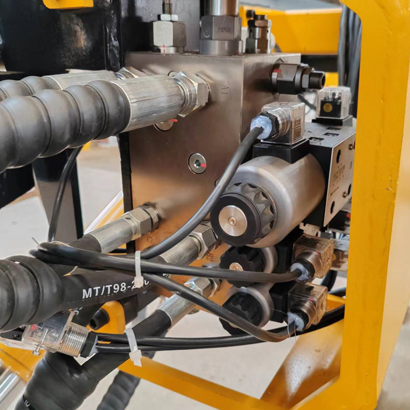 Excavator converted drilling rig