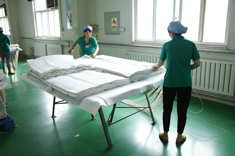 Polyester Double Electric Blanket produce procedure Polyester Double Electric Blanket produce procedure