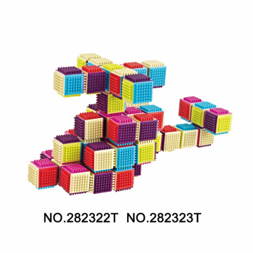 Brinquedo de inteligência de blocos sólidos de plástico 60 PCS