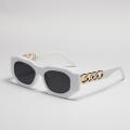 2022 Wholesale Square Glasses Frame Black Sunglasses New Women's Fashion Sunglasses
