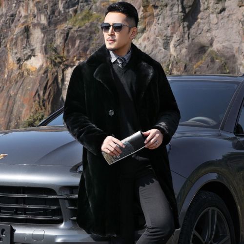 New Arrival Elegant Winter Faux Fur Coat