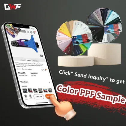 Color paint protection film