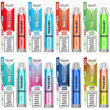 UK Crystal Legend 4000 Puffs Disposable Vape Pen