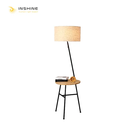 INSHINE Corner Wooden Floor Lamp