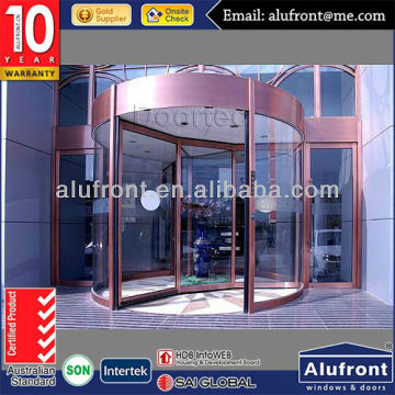 Automatic sensor Curve Sliding door for Commercial