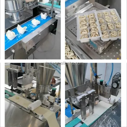 Small Electric Wonton Maker Folding Machine for Ravioli and Gyoza Industries