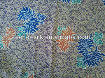 printed silk satin fabric