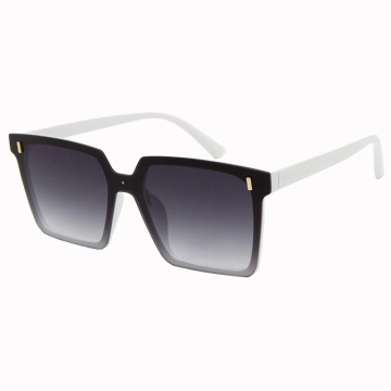 Square Oversized Sunglasses for Women Flat Top Fashion