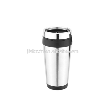 16OZ Inner new plastic PP outer stainless steel double wall travel mug