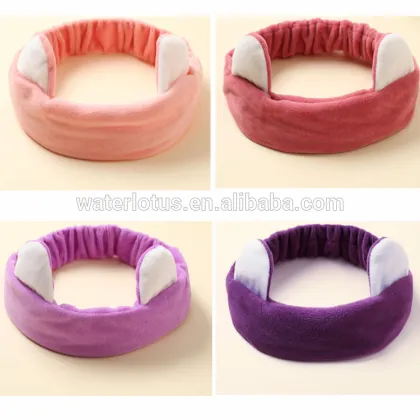 Customized soft sports headband / hairband for women