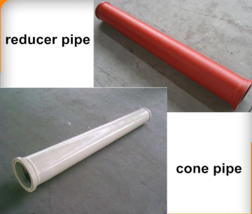 Concrete Pump parts Single Wall Reducer Pipe