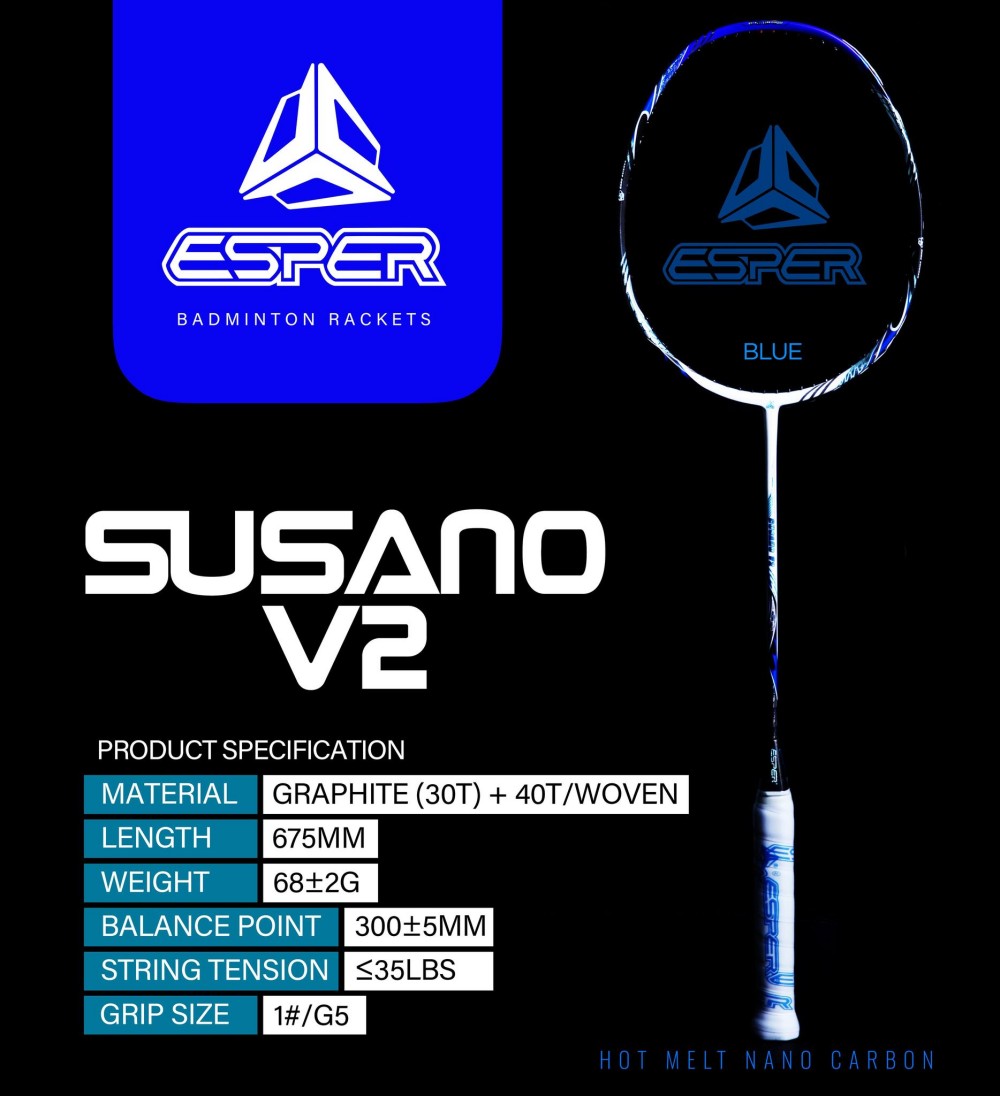 Ultra Light Carbon Badminton Racket