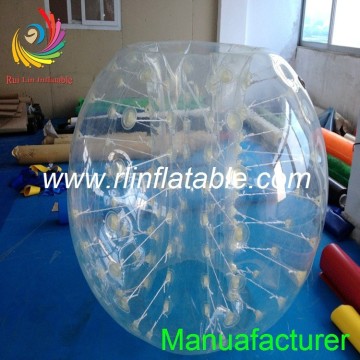 High quality 0.8mm PVC and TPU inflatable bubble football