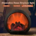 Linterna de chimenea LED de llama de simulación recargable USB