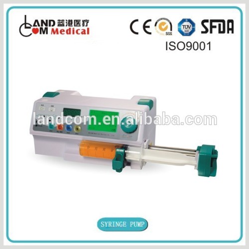 Stackable Syringe Pump with Drug Library with CE