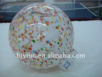 Stone colorful garden gazing ball ornaments