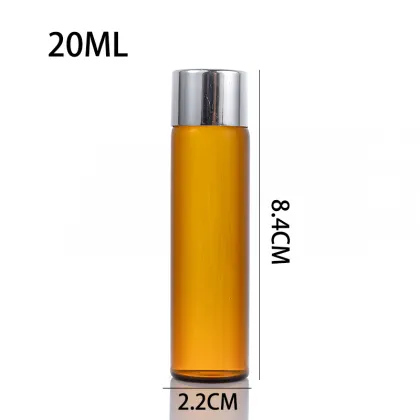 10ml Brown Glass Vials for essential oil aromatherapy