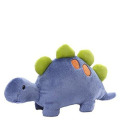 Purple herbivorous dinosaur stuffed animal ornament