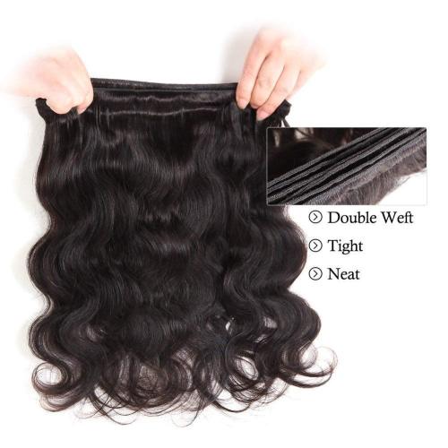 Body Wave 3 Bundles Double Weft