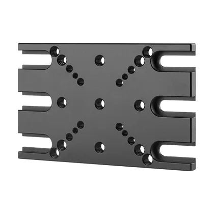 Precision Aluminum Manual Base Plate for Optical Components
