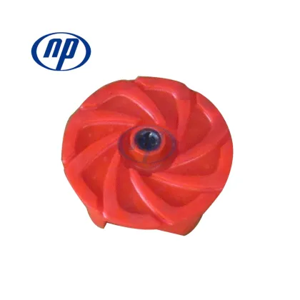 slurry pump rubber impeller