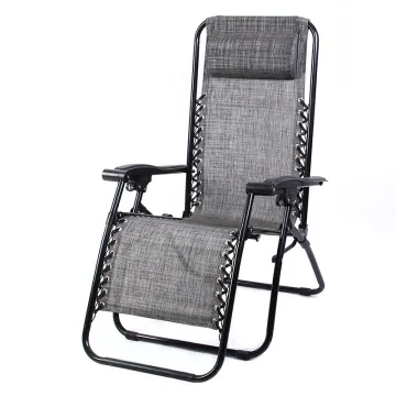 Zero Gravity Lounge Chair: Folding Outdoor Camping Adjustable Height Compact Chair