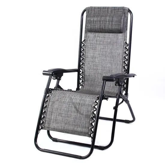 Zero Gravity Lounge Chair: Folding Outdoor Camping Adjustable Height Compact Chair