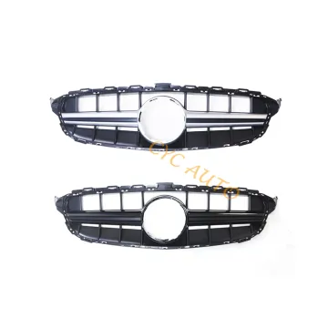 Front Facelift Upgrade: C63 AMG Style Bumper Grille for Mercedes-Benz C-Class W205/C205 (2015-2018)