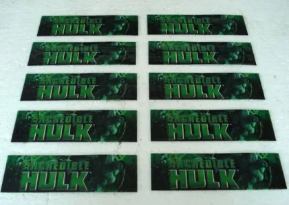 pvc shrink label of packaging label