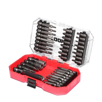 Professional S2 CRV Steel 37-Piece Precision Impact Bit Set for Portable Screwdrivers, Ideal for Electric and Pneumatic Power Tools