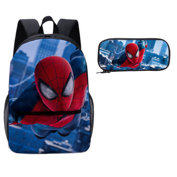 17 Inch Backpack with Pencil Case - Custom Free Printing School Bag for Boys and Girls