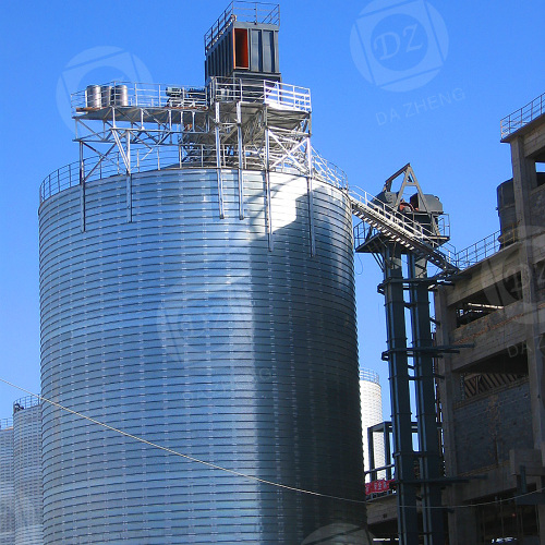 Пивоварна суровина гофрирана стоманена плоча склад