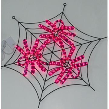 LED motif light with three spiders shape