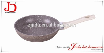 FORGED ALUMINUM FRYING PAN WITH 4LAYERS GRANITE STONE COATING