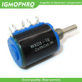 1pcs WXD3-12-1W Wirewound Potentiometer 100 220 470 1K 2K2 3K3 4K7 10K 22K 33K 47K Ohm 100R 220R 470R 2.2K 3.3K 4.7K WXD3-12 1W