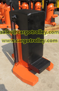 Hand operated toe jack applications