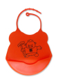 Σιλικόνη ασφαλή καουτσούκ Baby Bib