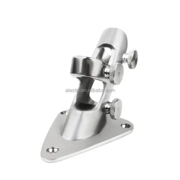 Alastin Marine Stainless Steel 316 Flagstaff Stanchion Base - Marine Hardware for Boats