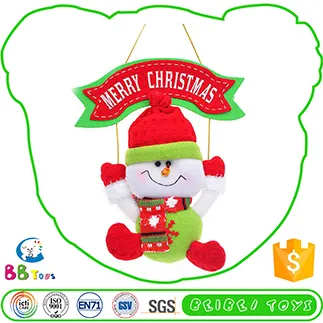 Factory Supply Superior Quality Stuffed Animals Christmas Decoration Supplies