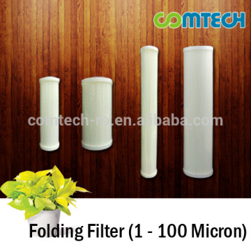 10 Inch 20 Inch Folding Water Filter for RO Water Purifier