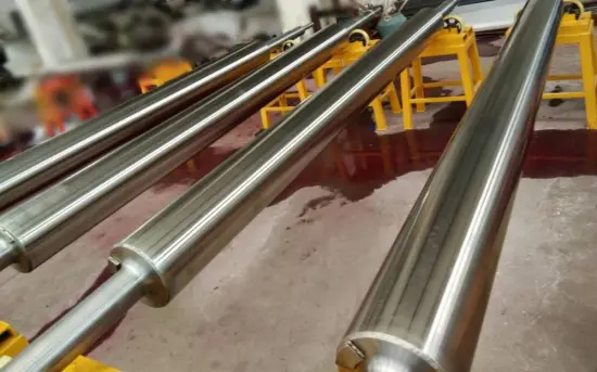 Entry cooled seal rolls