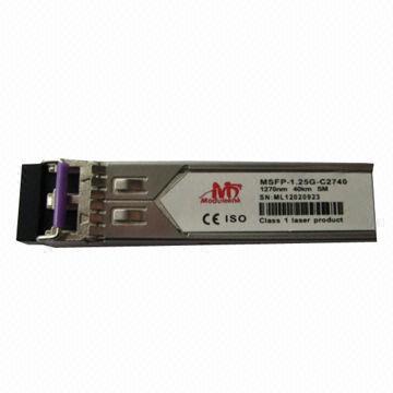 Fiber-optic Module, SFP 1.25G CWDM 40km