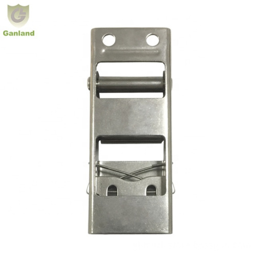GL-15223S Stainless Steel Truck Trailer Push Release Side Curtain Buckle