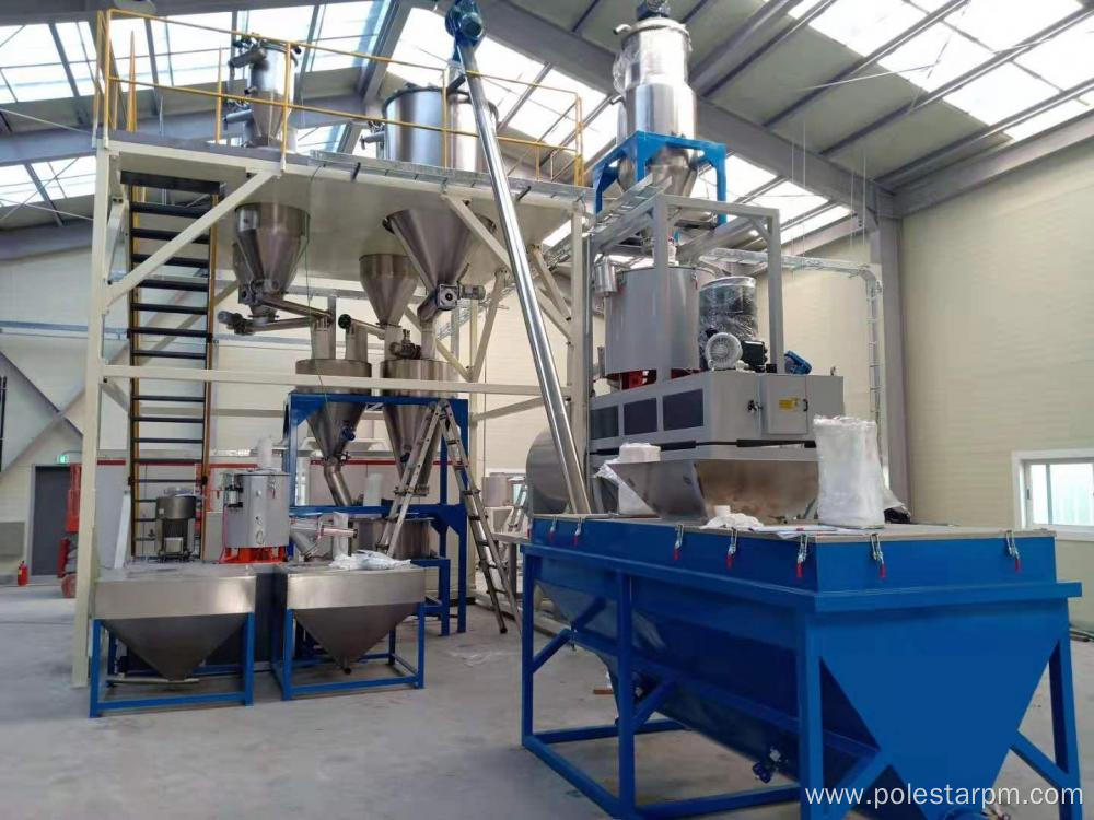 PVC Hot and Cold Mixer/Plastic Mixing Machine