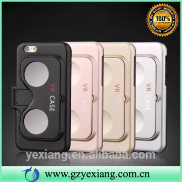 New coming 3d vr glasses case with stand shockproof cover case for iphone 6g case