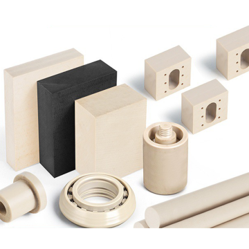 Custom CNC Machined PEEK Components Supplier: Sheets, Tubes, and Rods in Natural Color